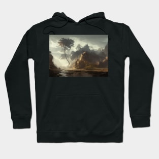 landscape nature wallpaper aestetic dreamland Hoodie